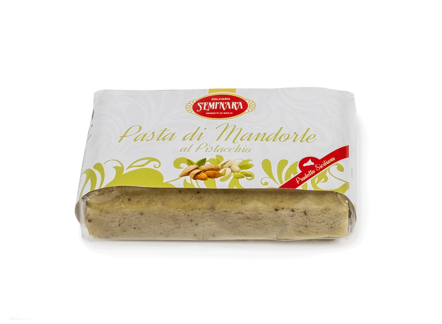 Panetto Pasta di Mandorle al Pistacchio 150g