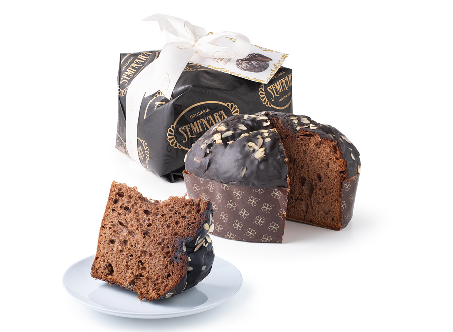 Panettone al rum e cioccolato