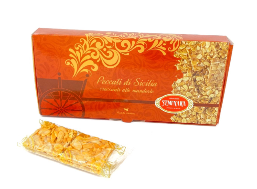 Peccati di Sicilia - Croccante alle Mandorle 300g