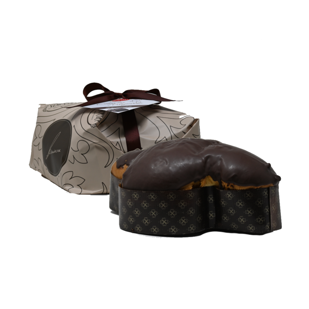 Colomba con gocce di cioccolato