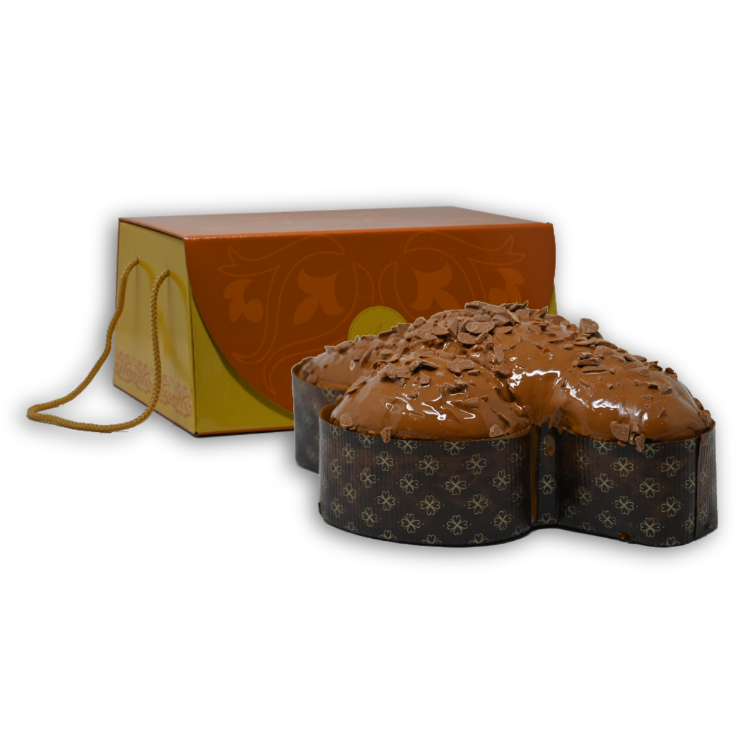 Scatola Colomba al caramello